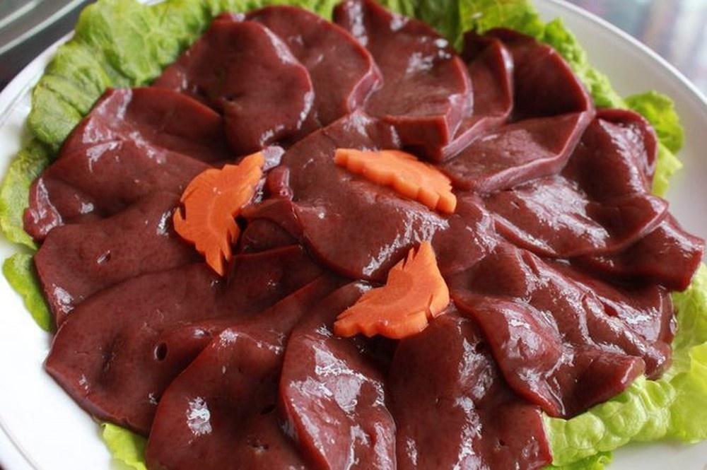 thức ăn bổ máu